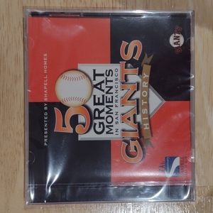 SF Giants History CD (Unopened)